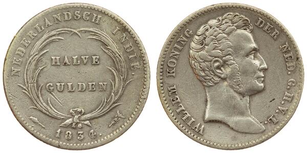 1/4 Gulden 荷兰王国 銀 