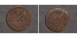 1/4 Kreuzer Herzogtum Nassau (1806 - 1866) / States of Germany Kupfer 