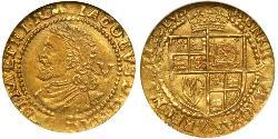 1/4 Laurel Königreich England (927-1649,1660-1707) Gold Jakob I (1566-1625)