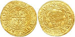 1/4 Noble Kingdom of England (927-1649,1660-1707) Gold Edward III (1312-1377)