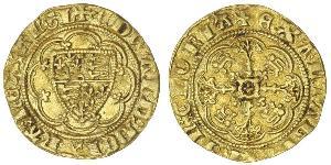 1/4 Noble Kingdom of England (927-1649,1660-1707) Gold Edward III (1312-1377)