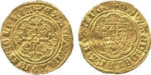 1/4 Noble Kingdom of England (927-1649,1660-1707) Gold Edward III (1312-1377)