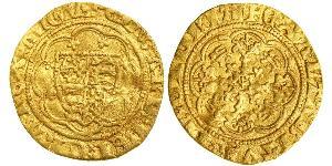 1/4 Noble Königreich England (927-1649,1660-1707) Gold Eduard III (1312-1377)