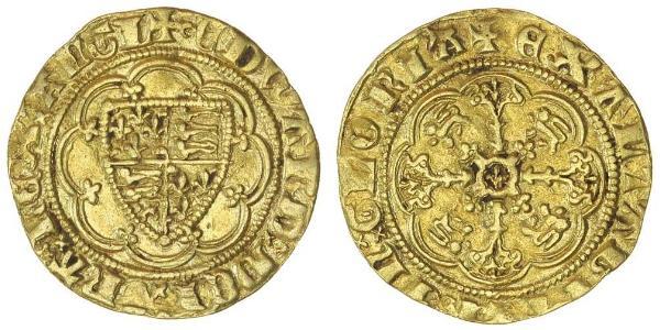1/4 Noble 英格兰王国 金 爱德华三世 (英格兰) (1312-1377)