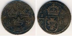 1/4 Ore Sweden Copper 