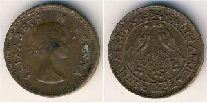 1/4 Penny Afrique du Sud Bronze Elizabeth II (1926-2022)