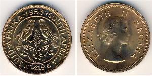 1/4 Penny Afrique du Sud Bronze Elizabeth II (1926-2022)