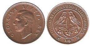 1/4 Penny Sudafrica Bronzo 