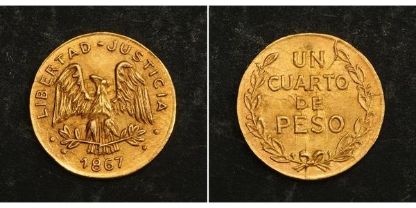 1/4 Peso 墨西哥 金 