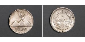 1/4 Real Guatemala Argent 