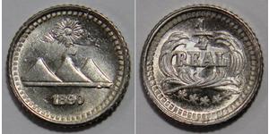 1/4 Real Guatemala Argent 