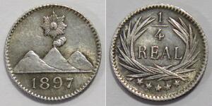 1/4 Real Guatemala Argent 