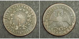 1/4 Real México Cobre 