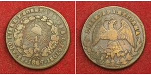 1/4 Real México Cobre 