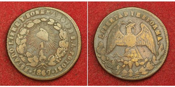 1/4 Real México Cobre 