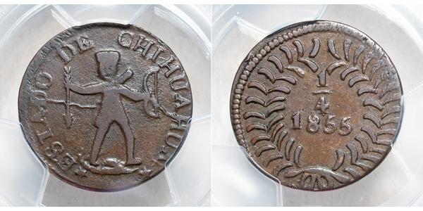 1/4 Real Mexico Copper 