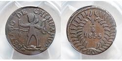1/4 Real Mexiko Kupfer 