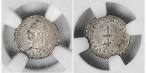 1/4 Real México Plata 