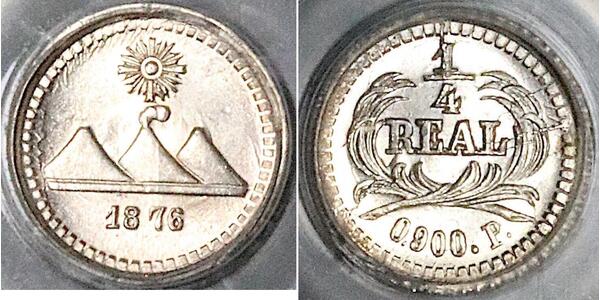 1/4 Real Guatemala Silber 