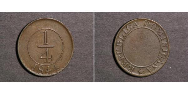 1/4 Real Dominican Republic  