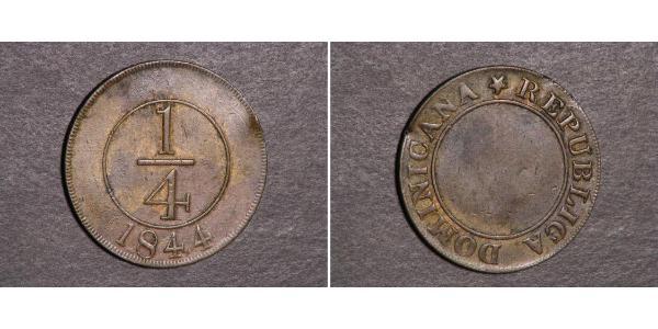 1/4 Real República Dominicana  