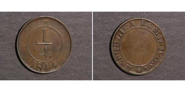 1/4 Real República Dominicana  
