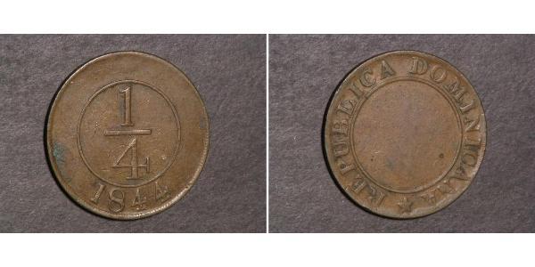 1/4 Real República Dominicana  
