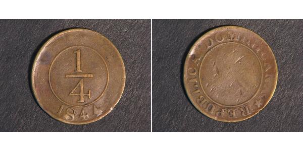 1/4 Real República Dominicana  