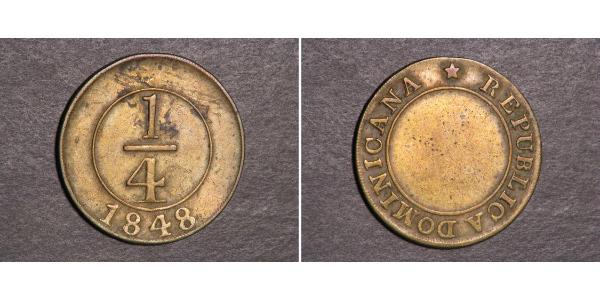 1/4 Real République dominicaine  