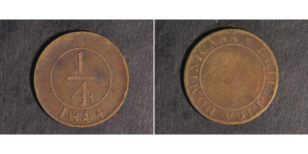1/4 Real République dominicaine  