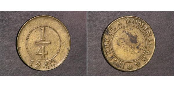 1/4 Real République dominicaine  