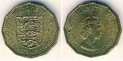 1/4 Shilling Isola di Jersey Nichel 