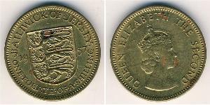 1/4 Shilling Jersey Níquel/Latón Isabel II (1926-2022)