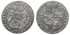 1/4 Thaler République des Deux Nations (1569-1795) Argent Sigismund III