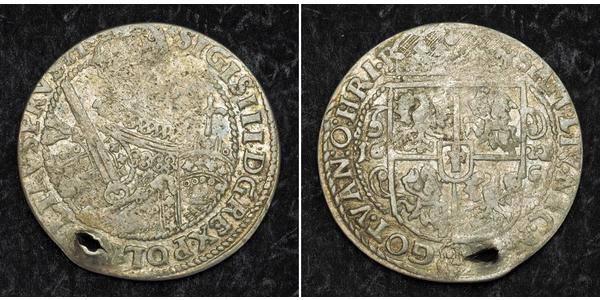 1/4 Thaler République des Deux Nations (1569-1795) Argent Sigismund III