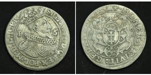 1/4 Thaler République des Deux Nations (1569-1795) / Gdańsk (1454-1793) Argent Sigismund III