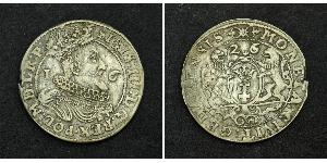 1/4 Thaler République des Deux Nations (1569-1795) / Gdańsk (1454-1793) Argent Sigismund III