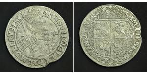 1/4 Thaler Confederazione Polacco-Lituana (1569-1795) Argento Sigismund III