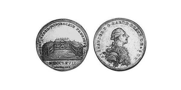 1/4 Thaler Principato di Ansbach (1398–1792) Argento Cristiano Federico di Brandeburgo-Ansbach(1736 – 1806)