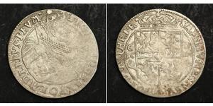 1/4 Thaler República de las Dos Naciones (1569-1795) Plata Sigismund III