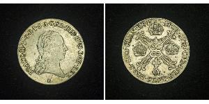 1/4 Thaler Sacro Imperio Romano (962-1806) Plata Francis II, Holy Roman Emperor (1768 - 1835)