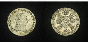 1/4 Thaler Sacro Imperio Romano (962-1806) Plata Francis II, Holy Roman Emperor (1768 - 1835)