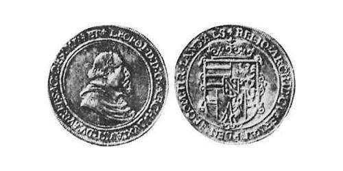 1/4 Thaler Elsass Silber Leopold V. , Österreich-Tirol (1586 – 1632)