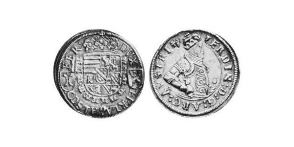 1/4 Thaler Elsass Silber Ferdinand II. (Tirol) (1529 – 1595)