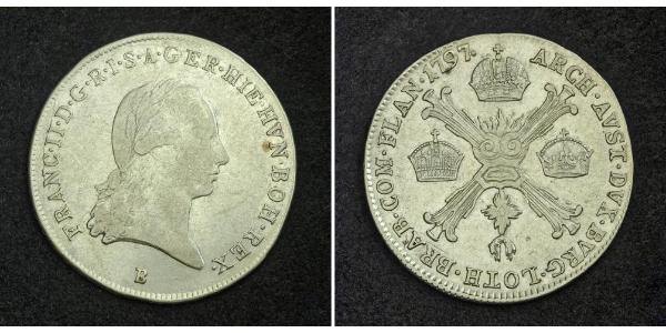 1/4 Thaler Heiliges Römisches Reich (962-1806) Silber Francis II, Holy Roman Emperor (1768 - 1835)