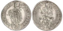 1/4 Thaler Salzburg Silber Johann Ernst von Thun und Hohenstein