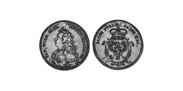 1/4 Thaler Principality of Ansbach (1398–1792) Silver Charles William Frederick, Margrave of Brandenburg-Ansbach (1712 – 1757)