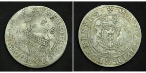 1/4 Thaler Polish-Lithuanian Commonwealth (1569-1795) / Gdansk  (1454-1793) 銀 Sigismund III of Poland