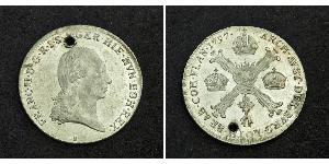 1/4 Thaler 神圣罗马帝国 (962 - 1806) 銀 弗朗茨二世 (神圣罗马帝国) (1768 - 1835)