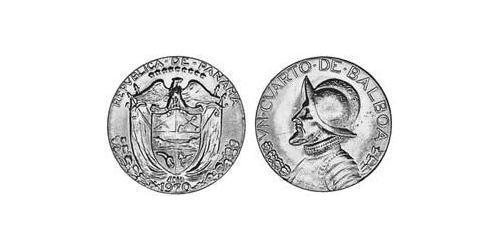1/4 Бальбоа  Никель/Медь Нуньес де Бальбоа, Васко (1475 – 1519)